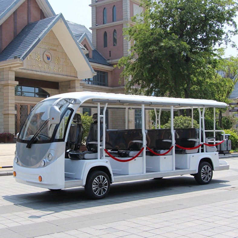 Elektrische sightseeingbus met 14 zitplaatsen